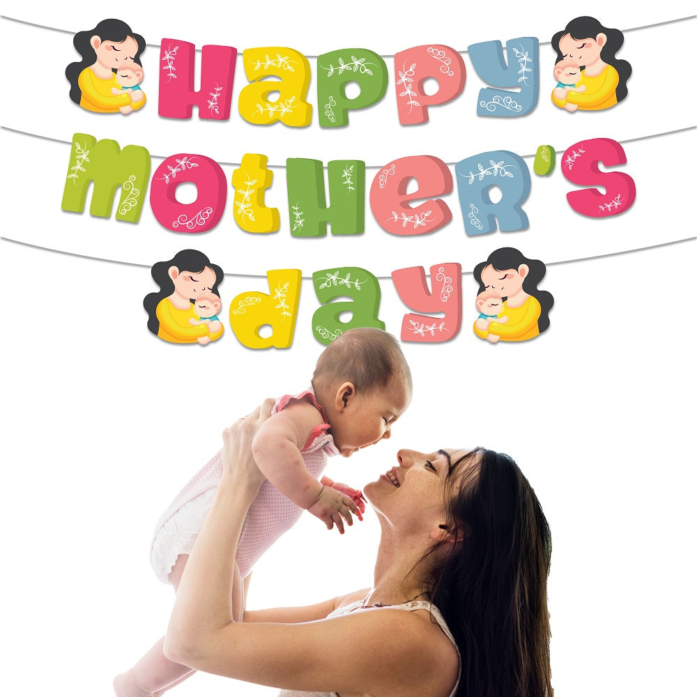 Minimal Happy Mother's Day Banner