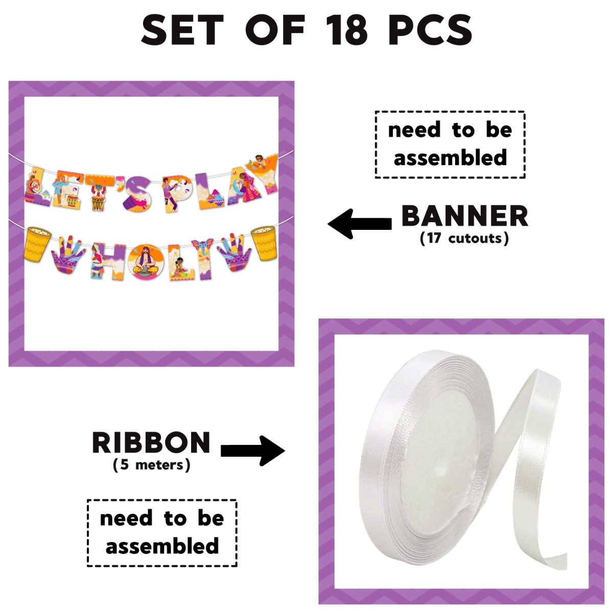 Let's Play Holi Banner 2