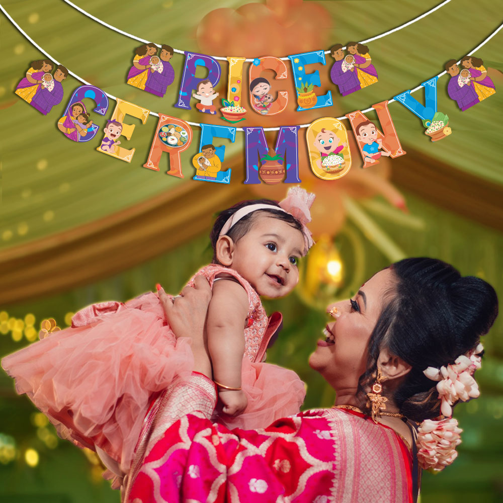 Rice Ceremony Banner (Multicolor)