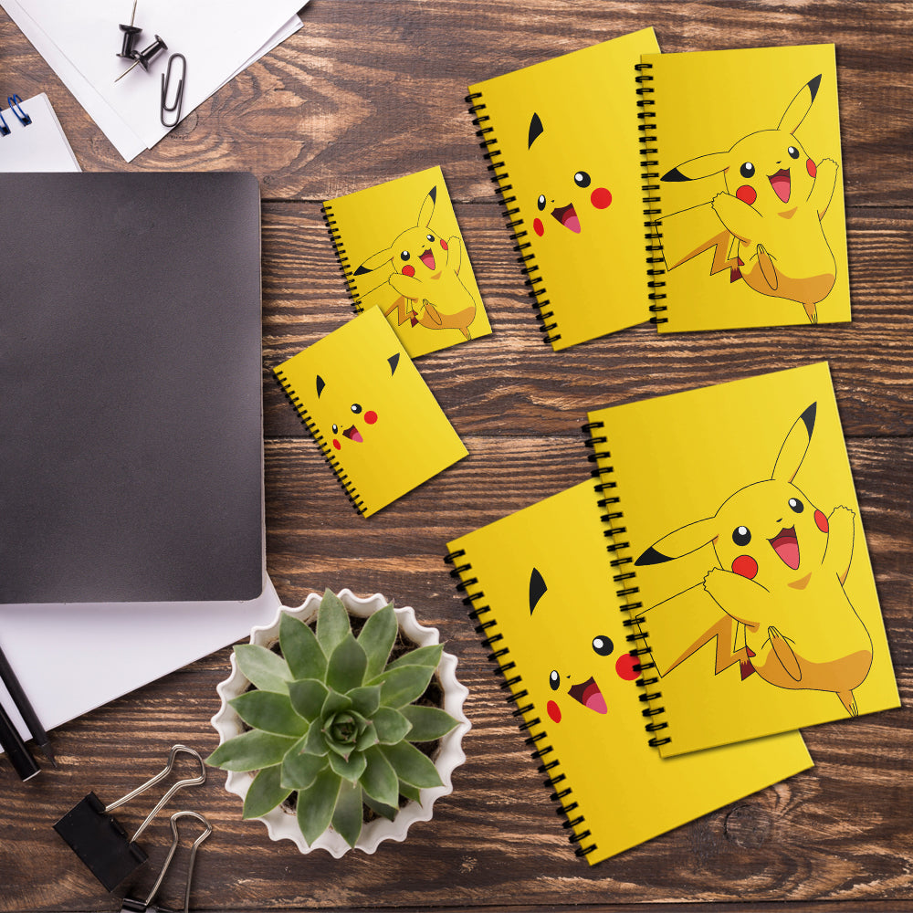 Pokeman Theme Spiral Notebooks