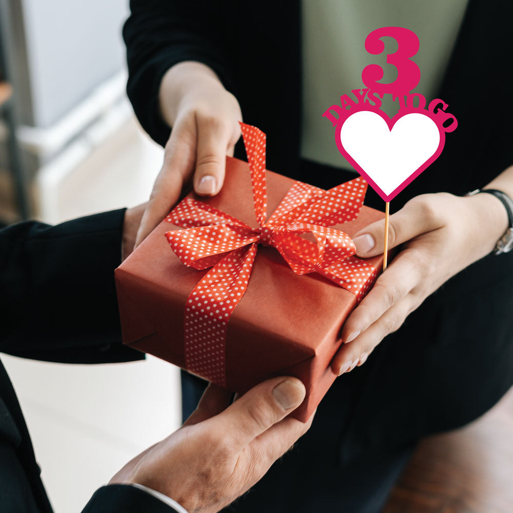 Heart Shaped Countdown Props