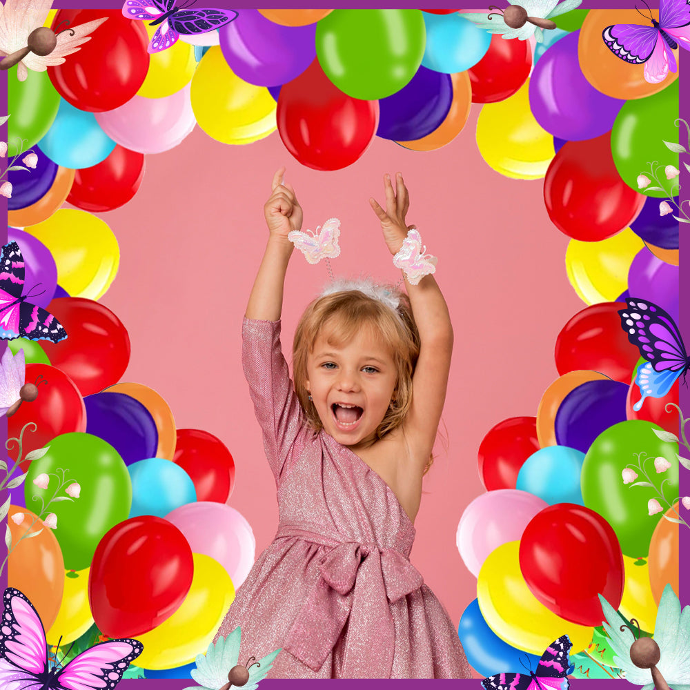 Butterfly Bliss Theme Balloons