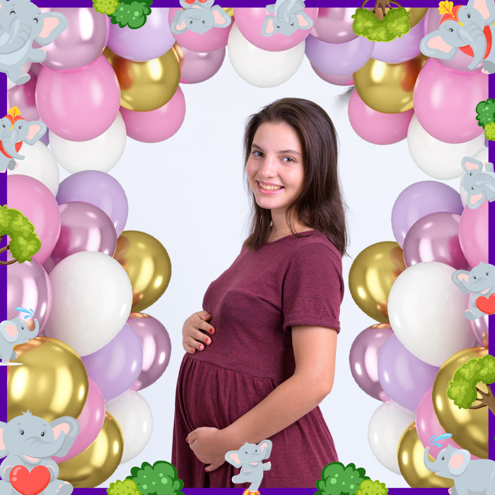 Baby Trunk Theme Balloons