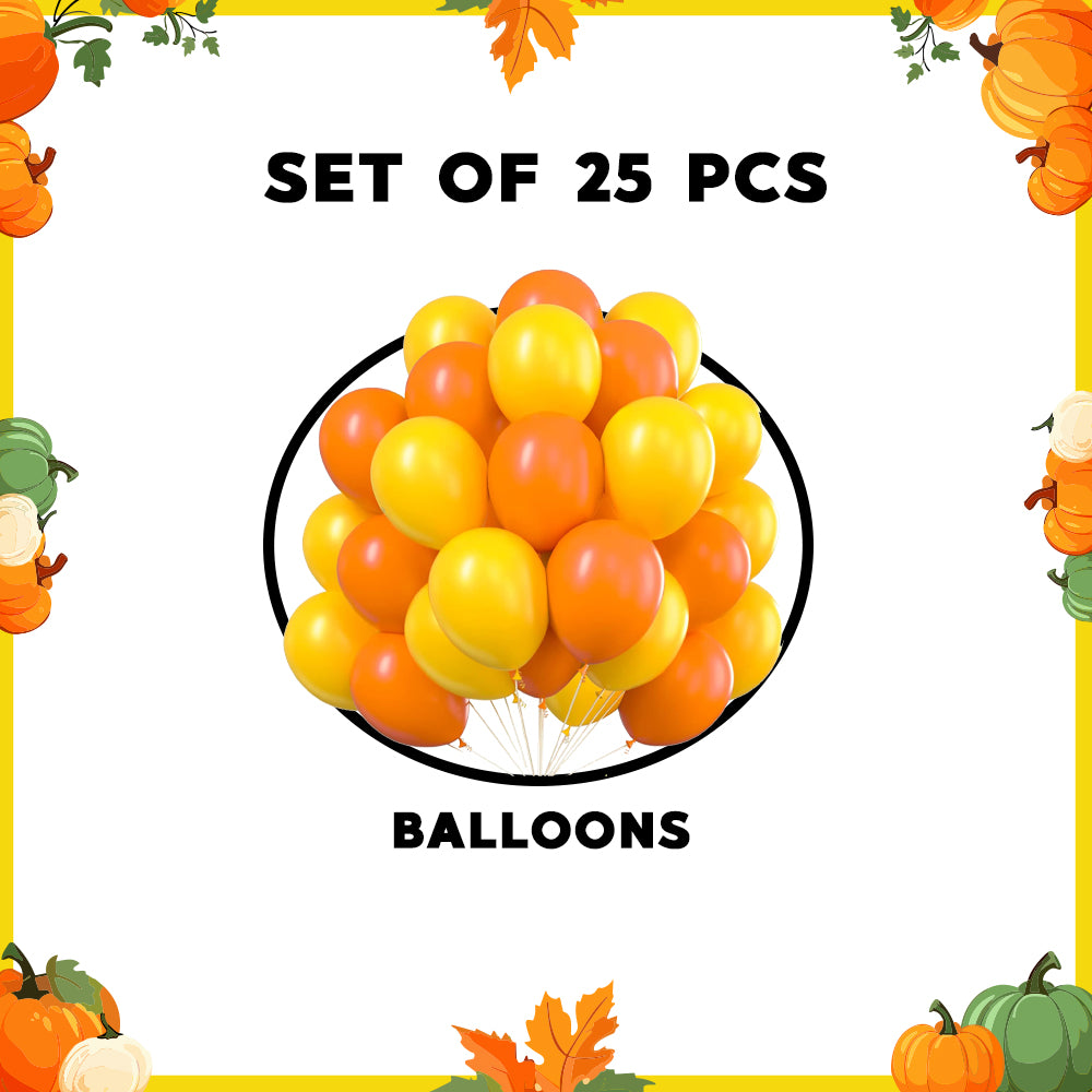 Pumpkin Theme Balloons