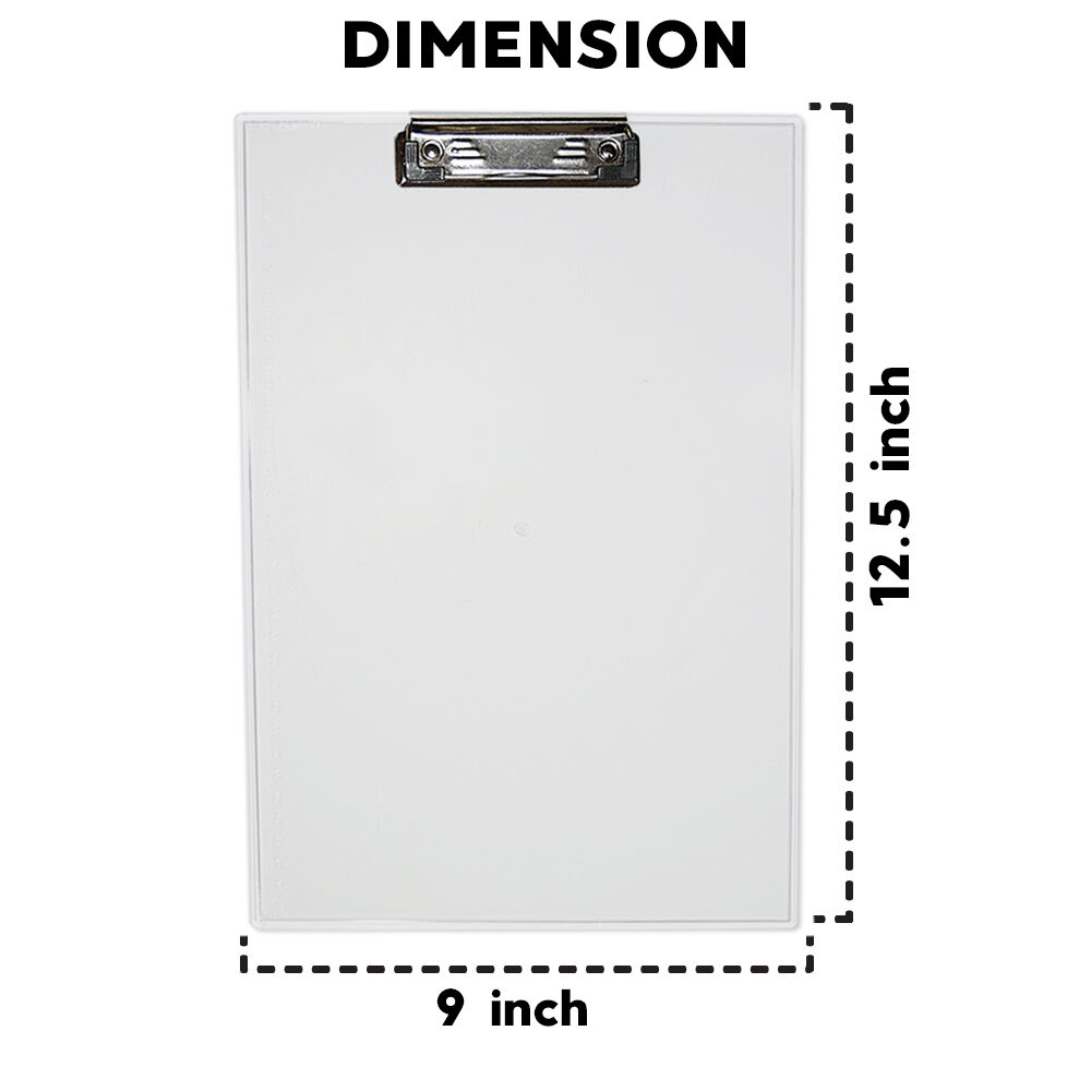 Fluorescent Exam Board with Steel Clip