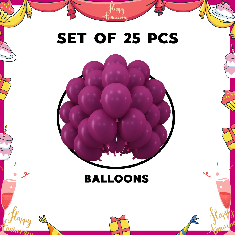 Happy Anniversary Balloons