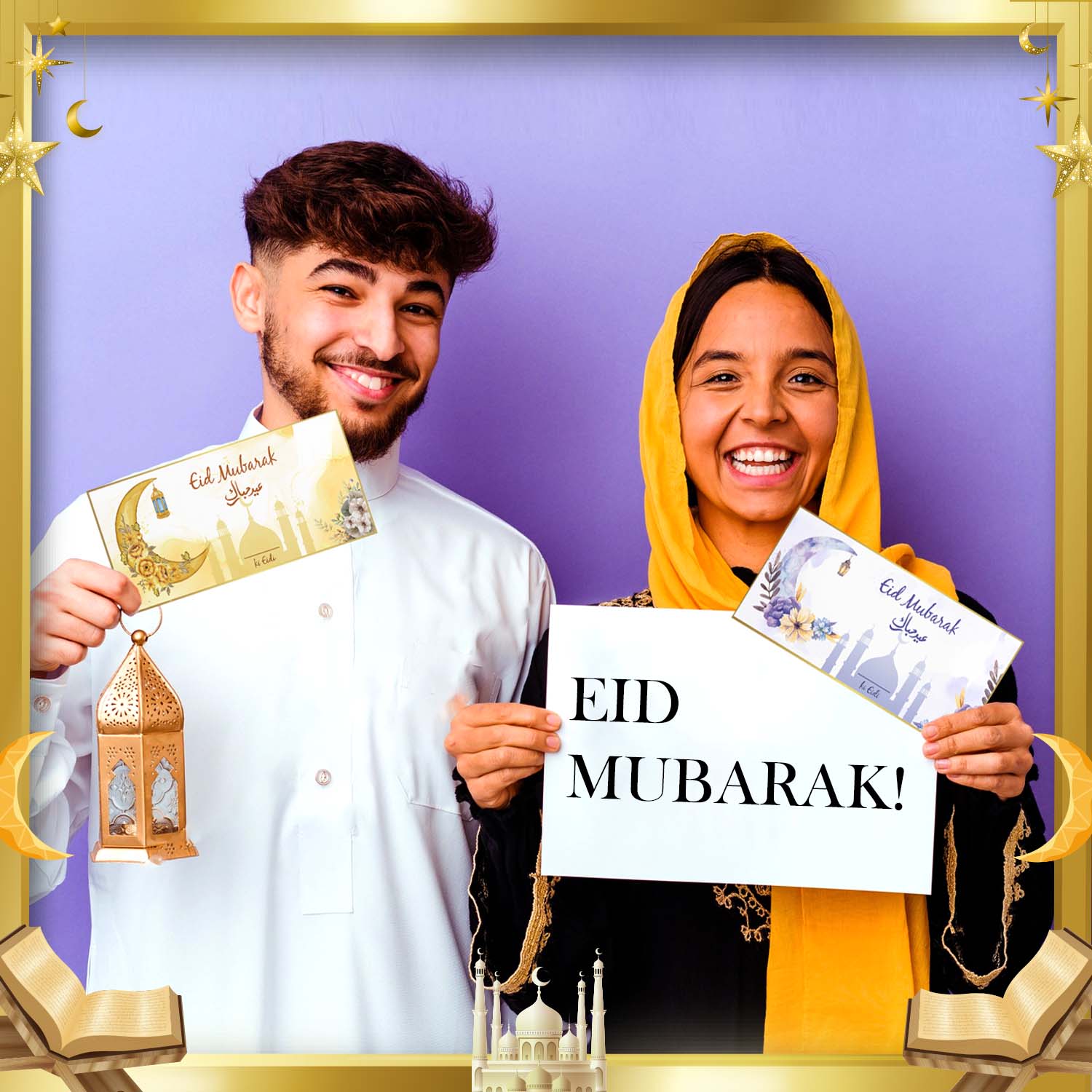 Eidi Envelopes For Eid (Floral)