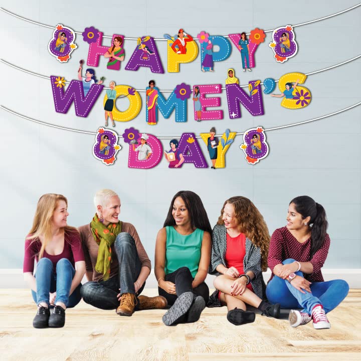 Happy Women's Day Banner