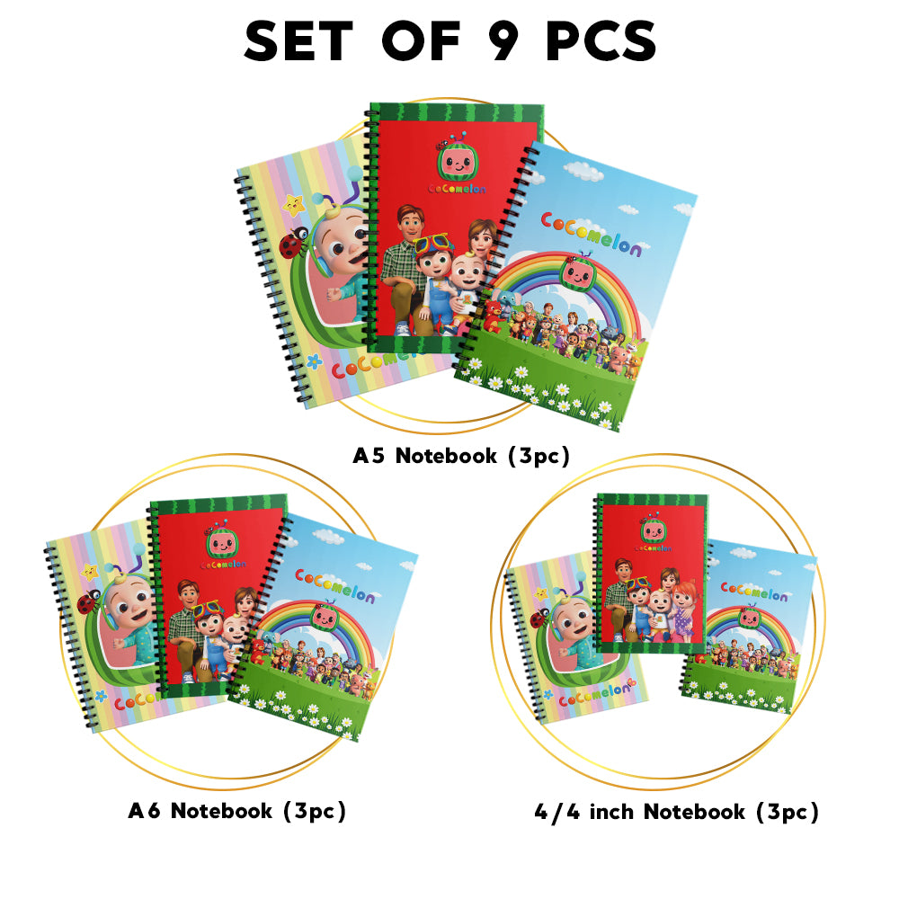 Coccomelon Theme Spiral Notebooks