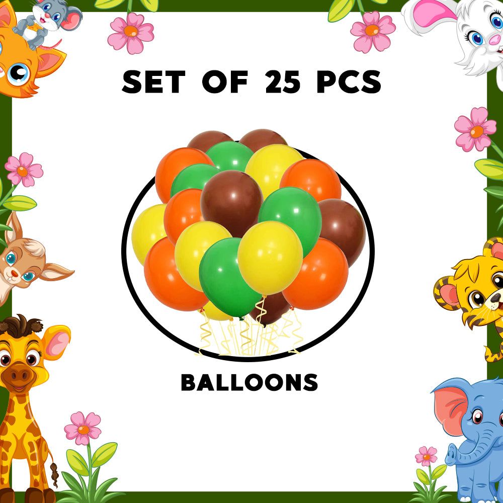 Party Animals Theme Balloons