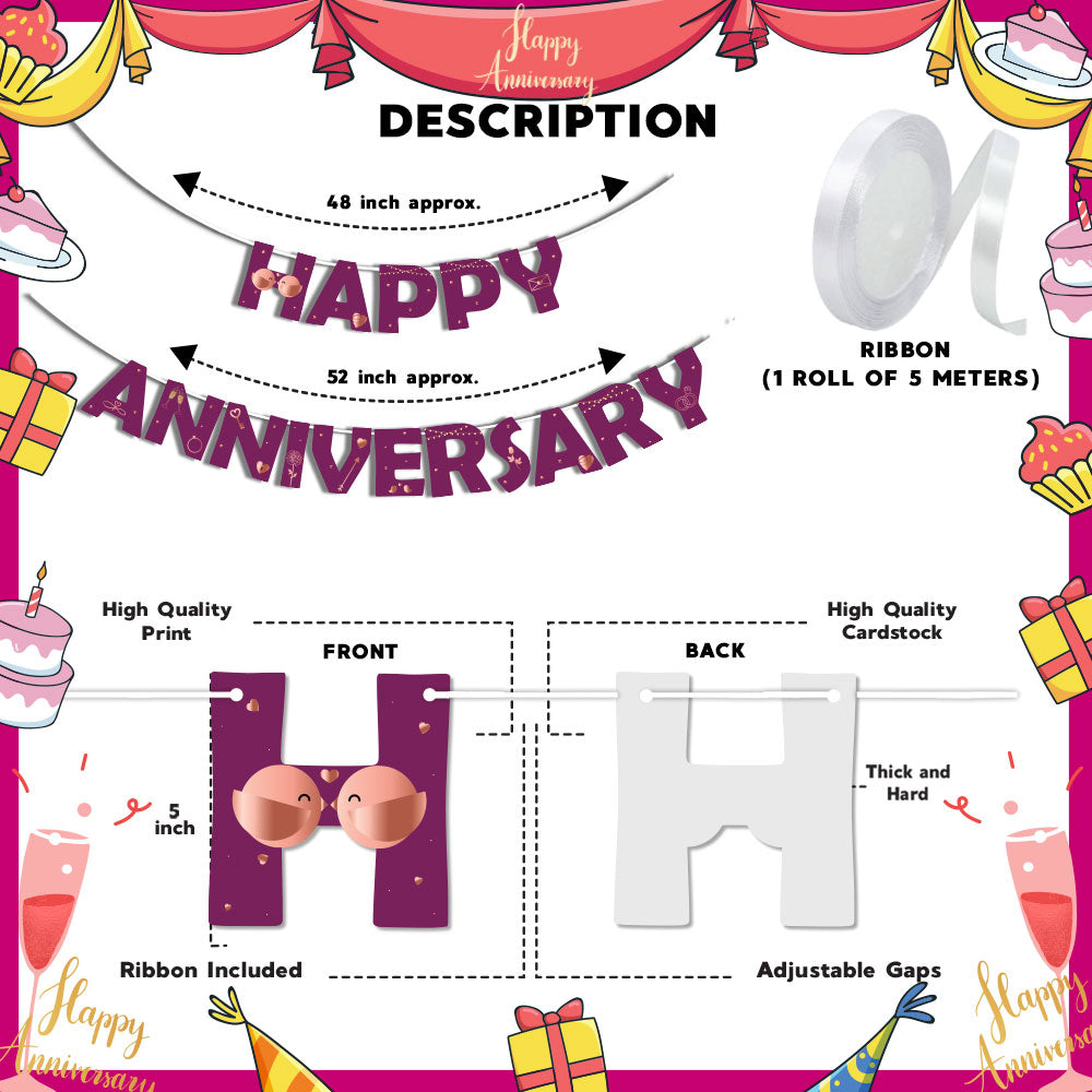 Happy Anniversary Banner