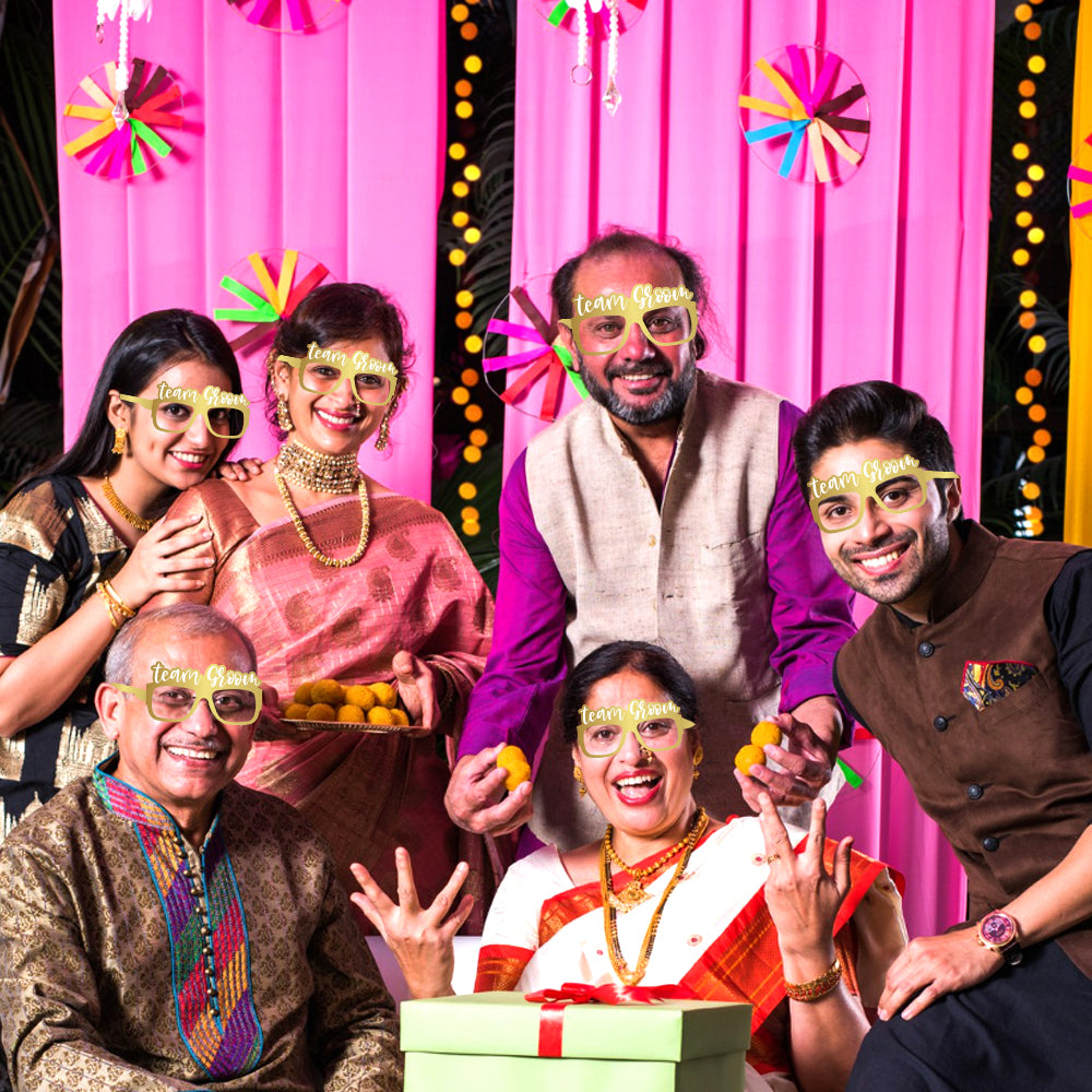 Team Groom Party Glasses