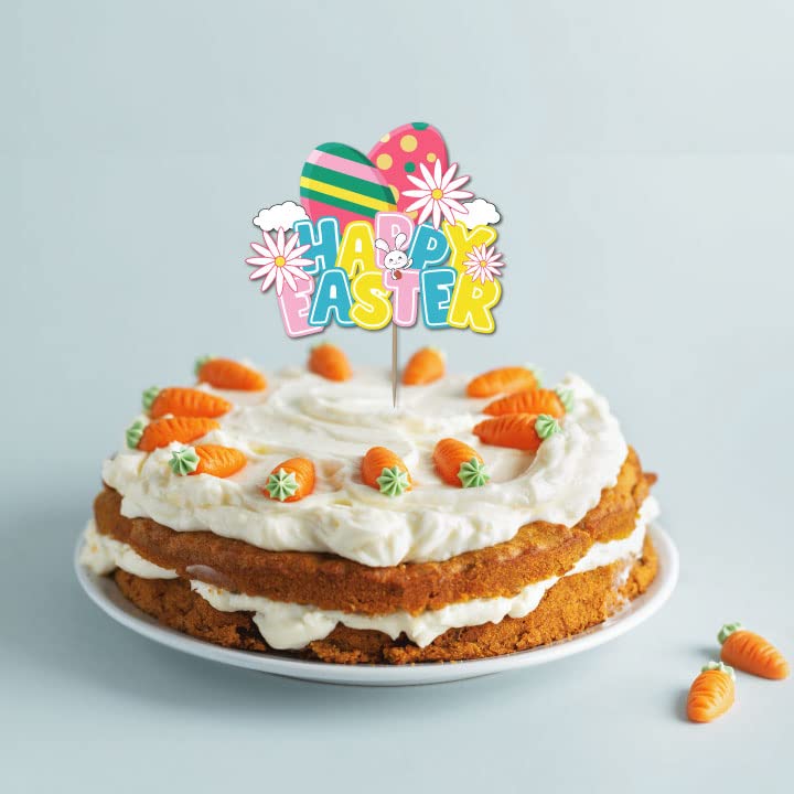Happy Easter Cake Topper - Type 1