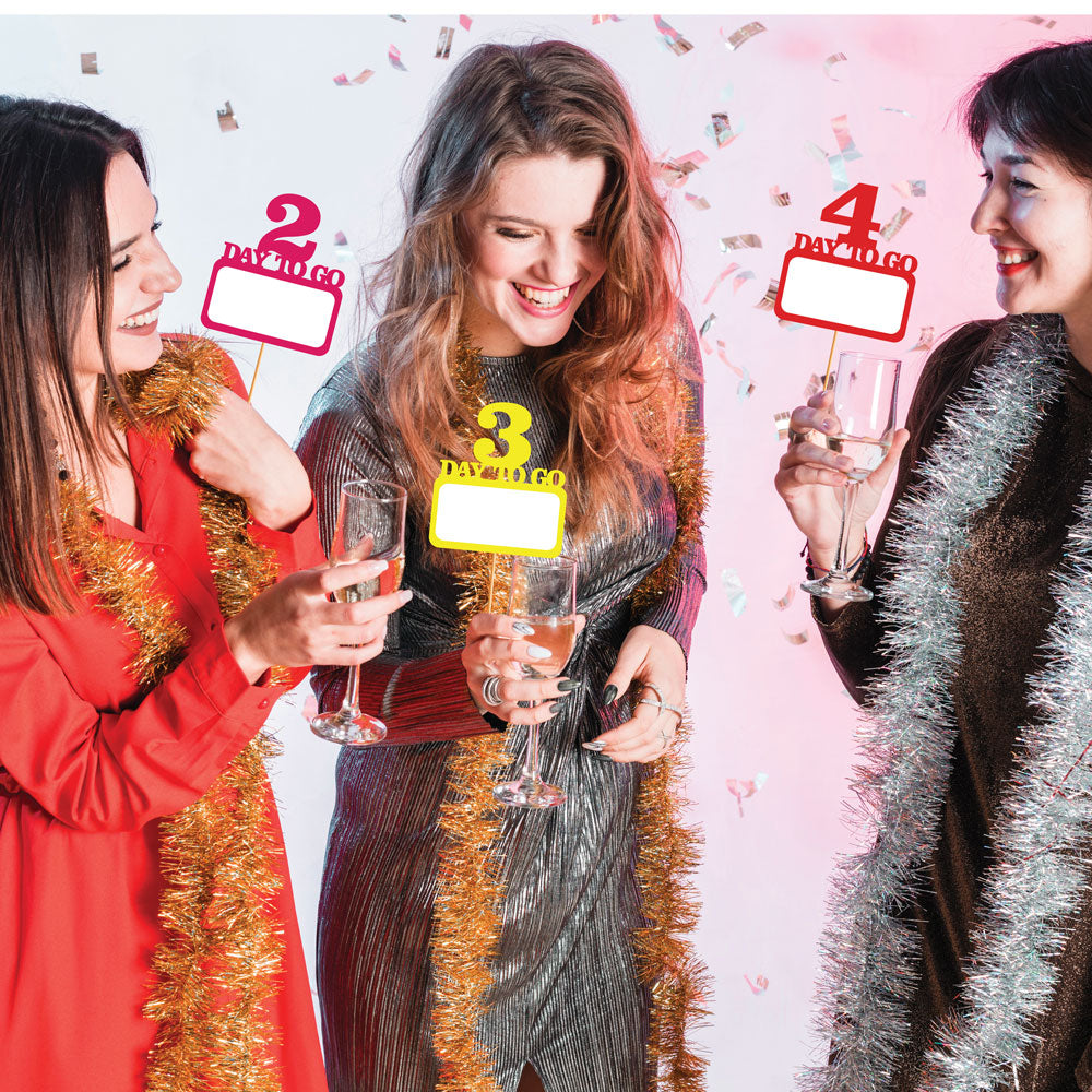 Rectangle Shaped Countdown Props