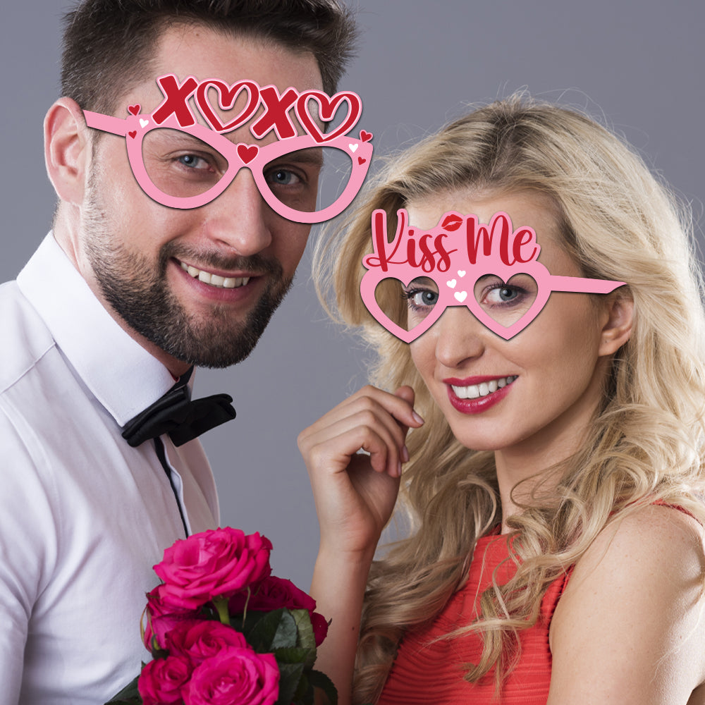 Paper Goggles For Valentine's Day
