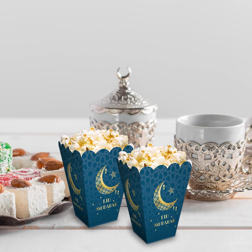 Snacks/Popcorn Boxes For Eid (Blue)