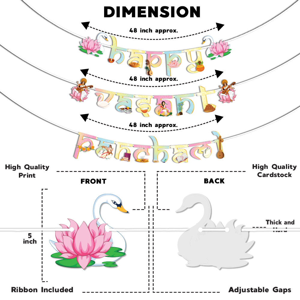 Happy Vasant Panchami Banner