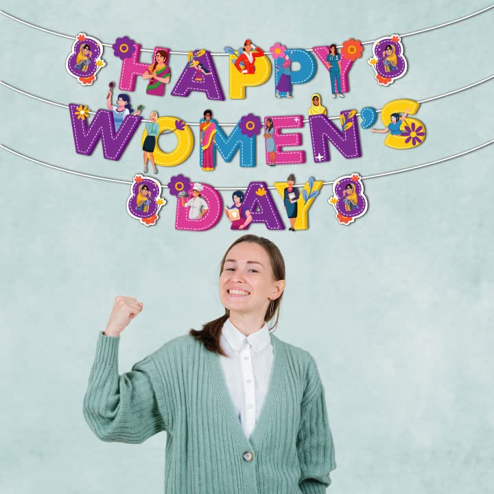 Happy Women's Day Banner