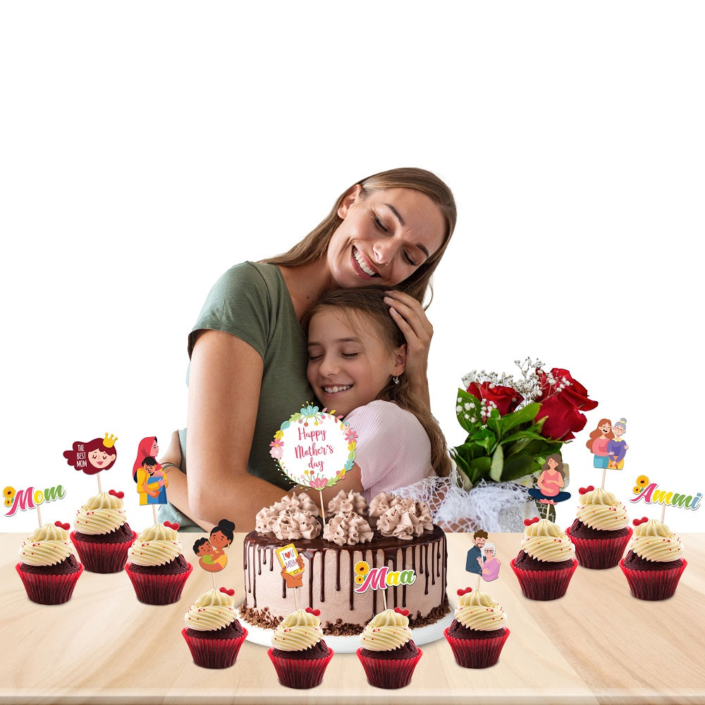 Cupcake Toppers For Mother's Day