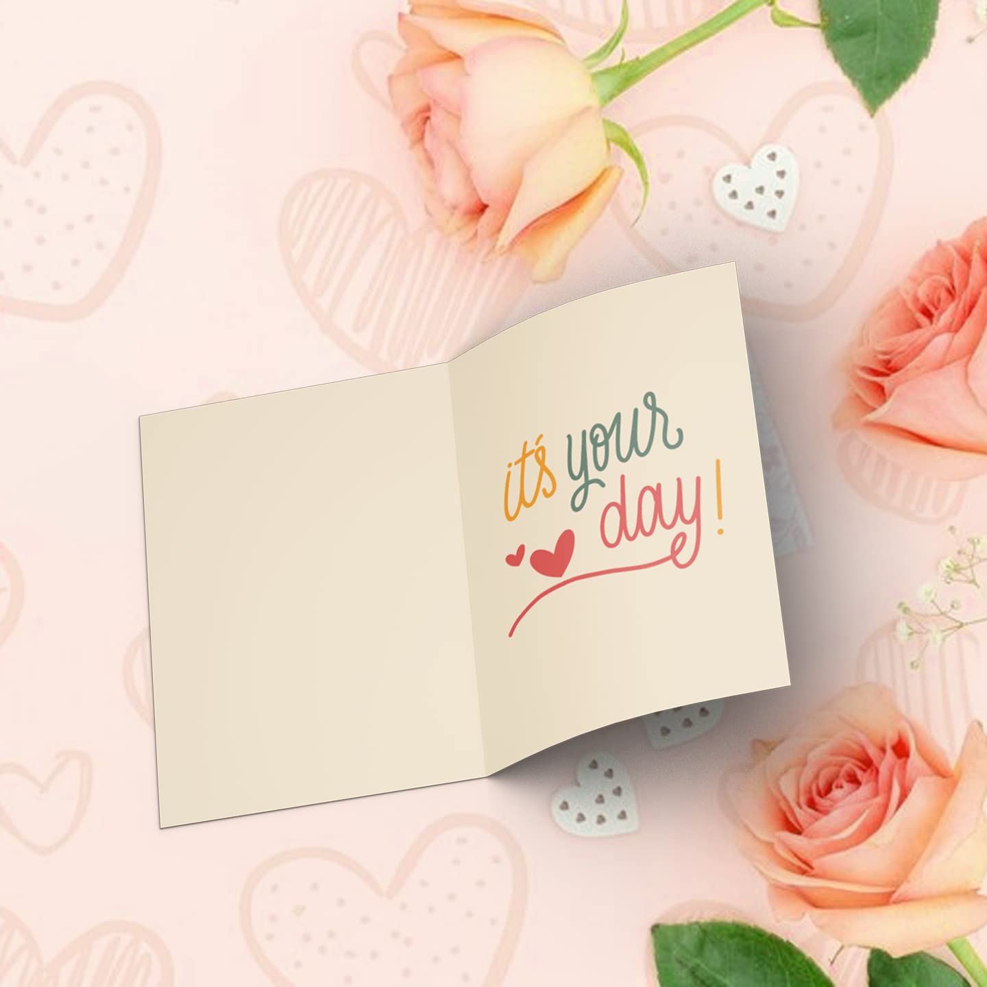 Happy Women's Day Card (Ivory)