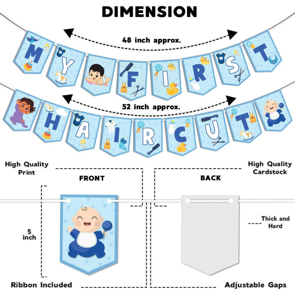 Boy's First Haircut/Mundan Banner