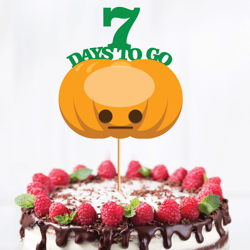 Pumpkin Theme Countdown Props