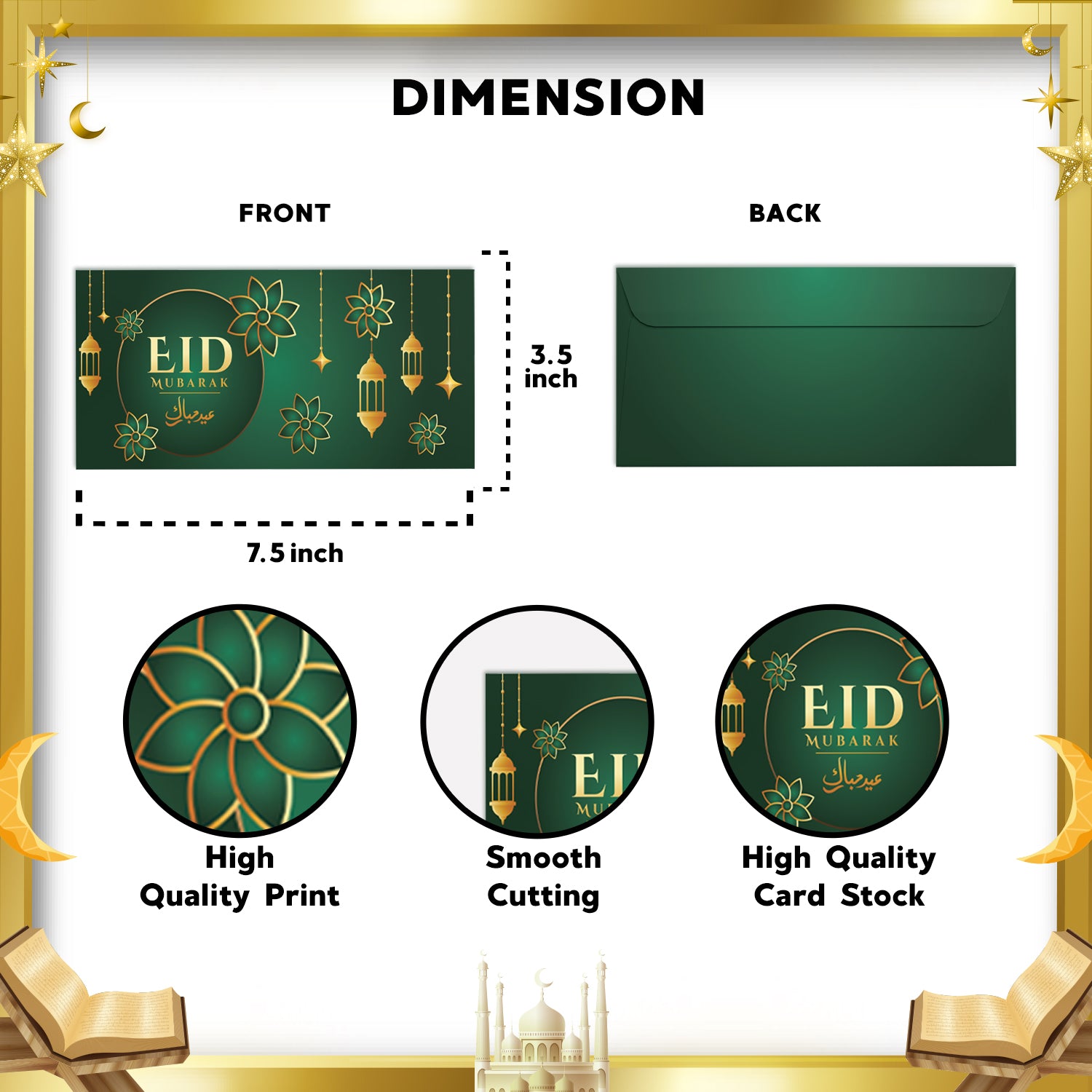 Eidi Envelopes For Eid