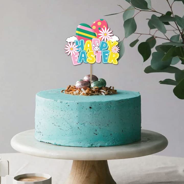 Happy Easter Cake Topper - Type 1