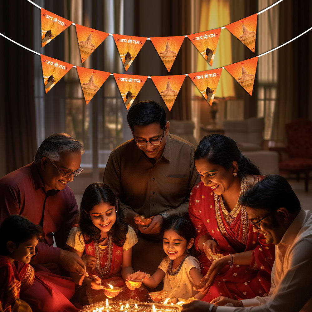 Jai Shree Ram Flag Banner