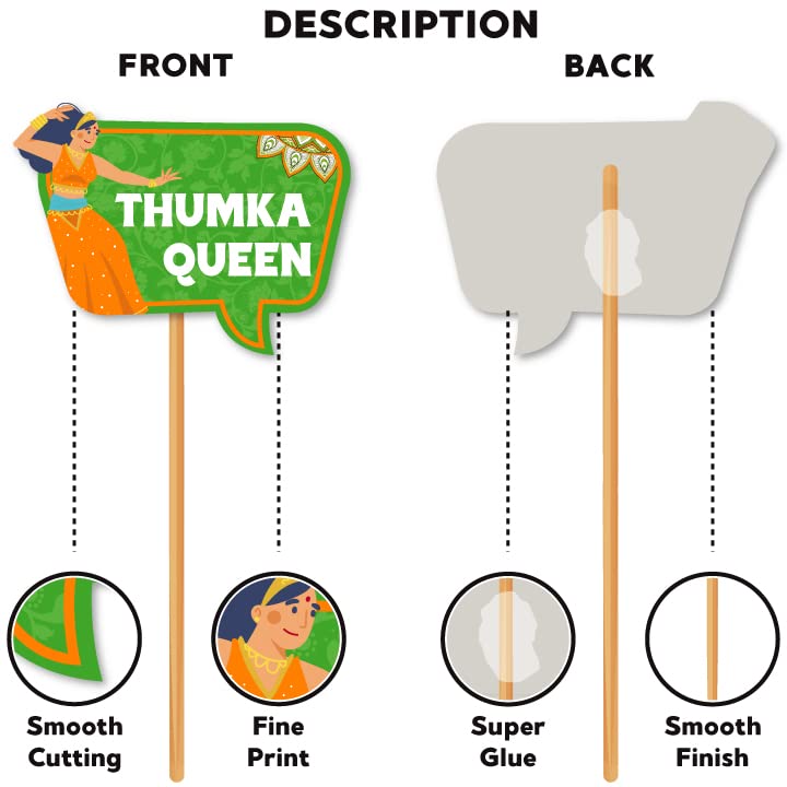 Mehendi Photobooth Props