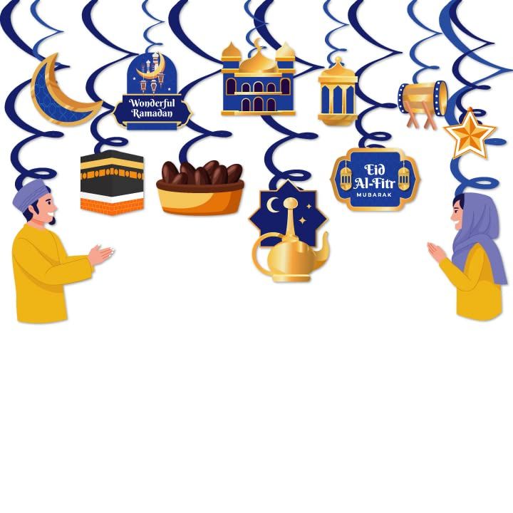 Swirls For Eid/Ramadan Decoration