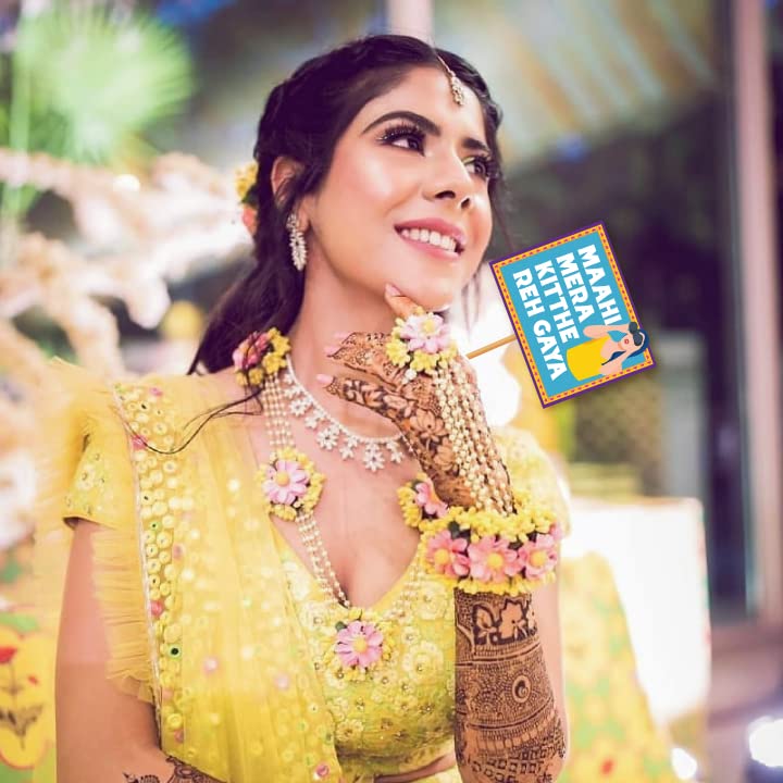 Haldi Photobooth Props 2