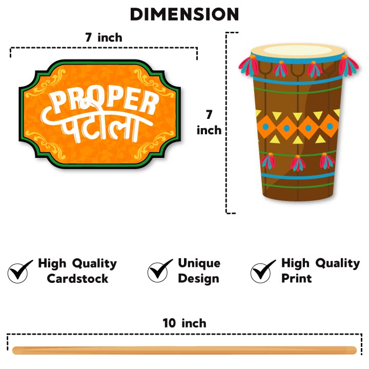 Mehendi Photobooth Props