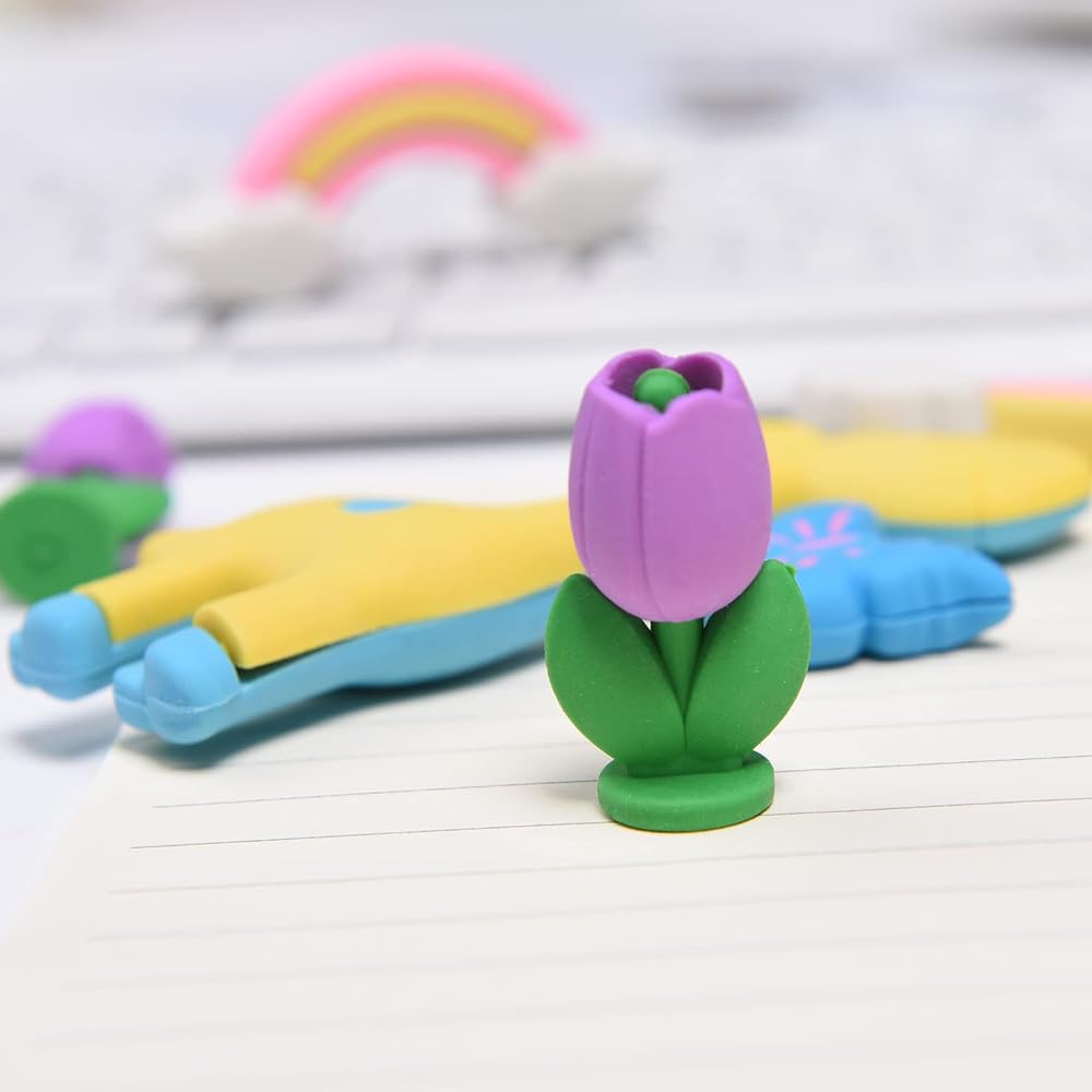 Giraffe Eraser Set