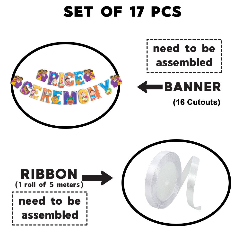 Rice Ceremony Banner (Multicolor)