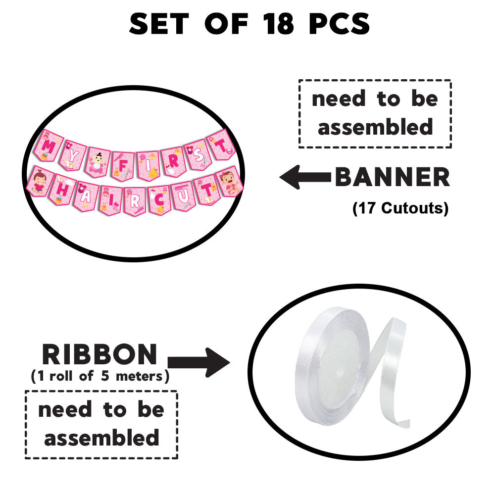 Girl's First Haircut/Mundan Banner