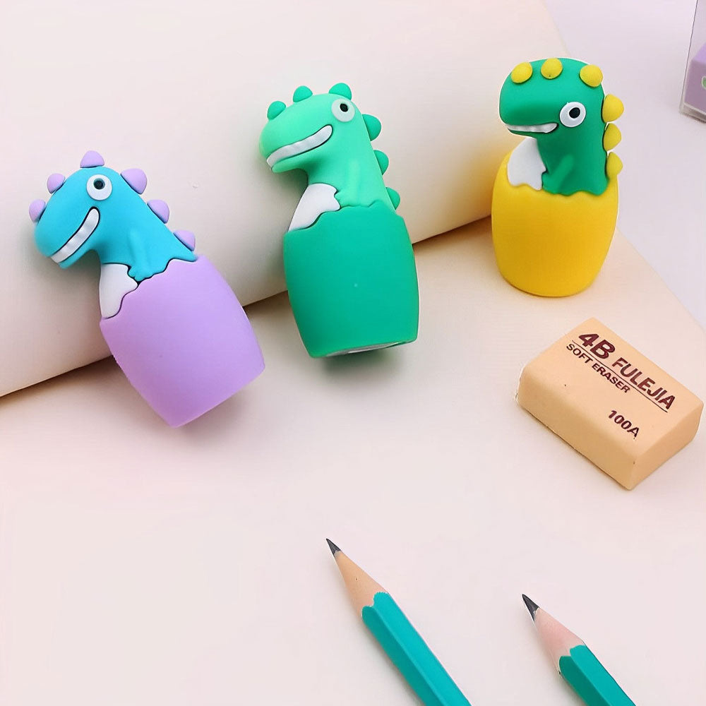 Dino Theme Sharpeners (3 colours)