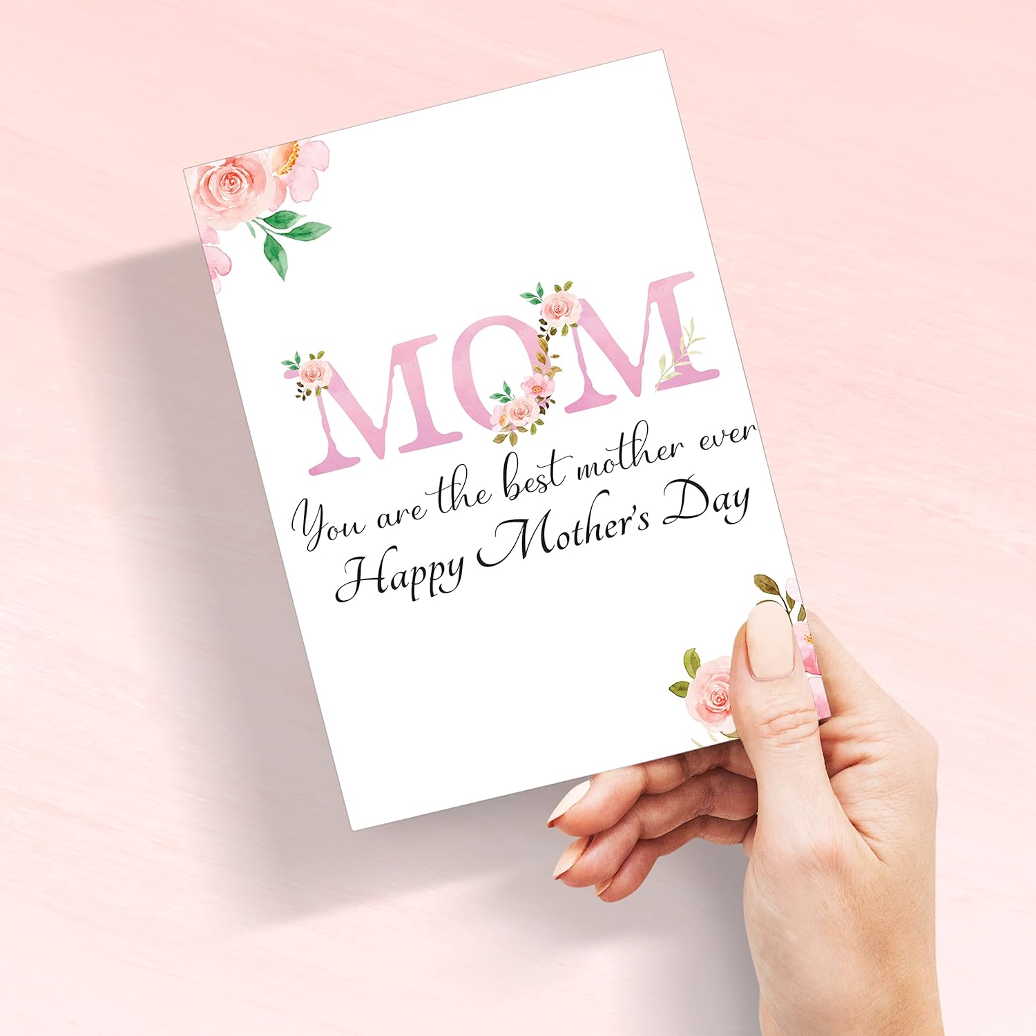 Mother's Day Floral Greeting Card