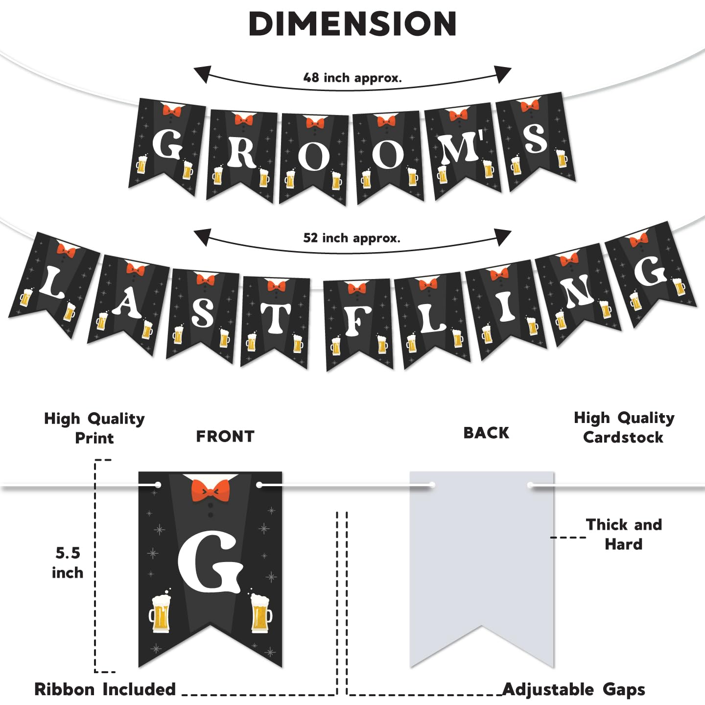 Groom's Last Fling Banner