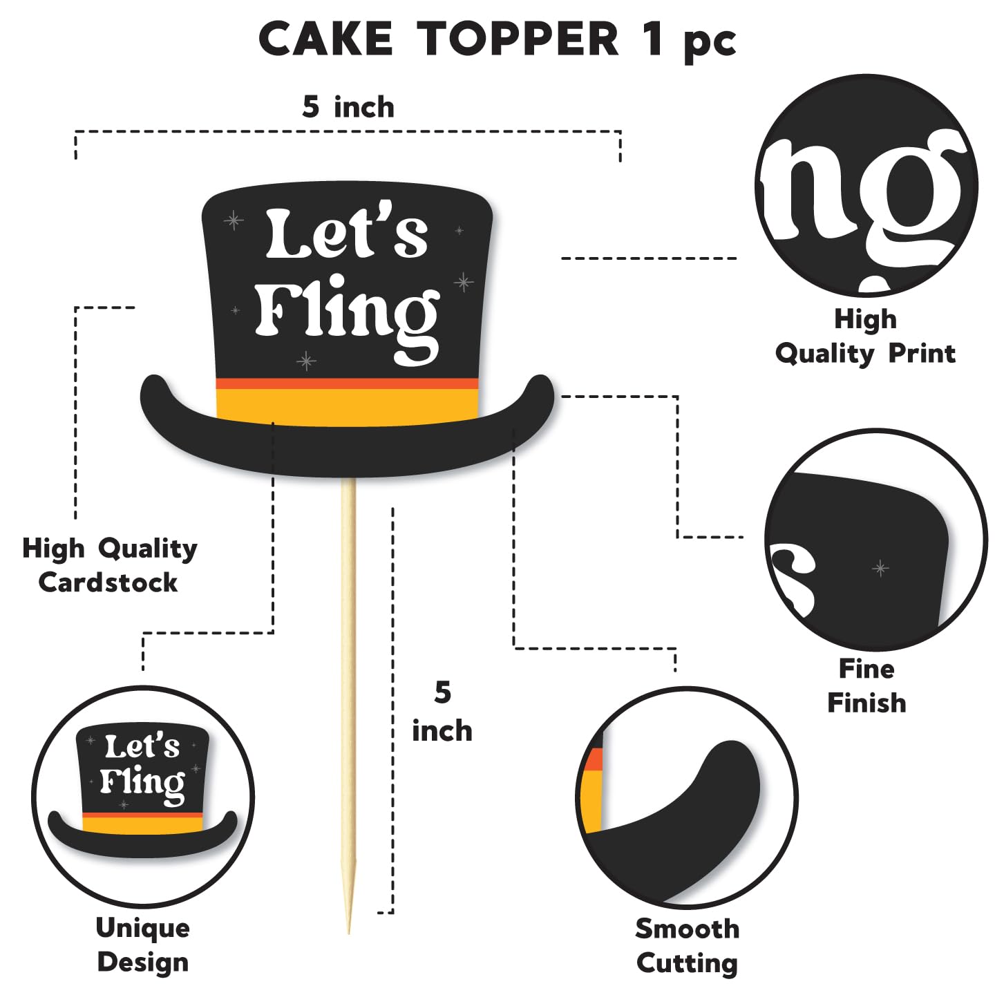 Tuxedo Theme Groom To Be Cake & Cupcake Toppers