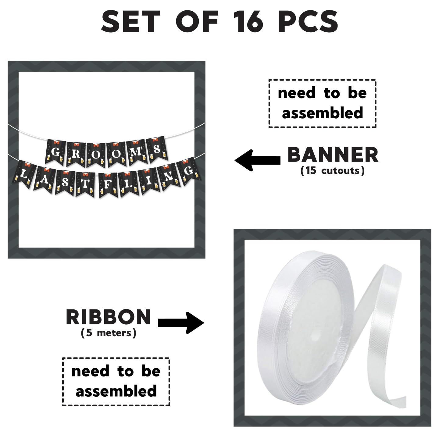 Groom's Last Fling Banner