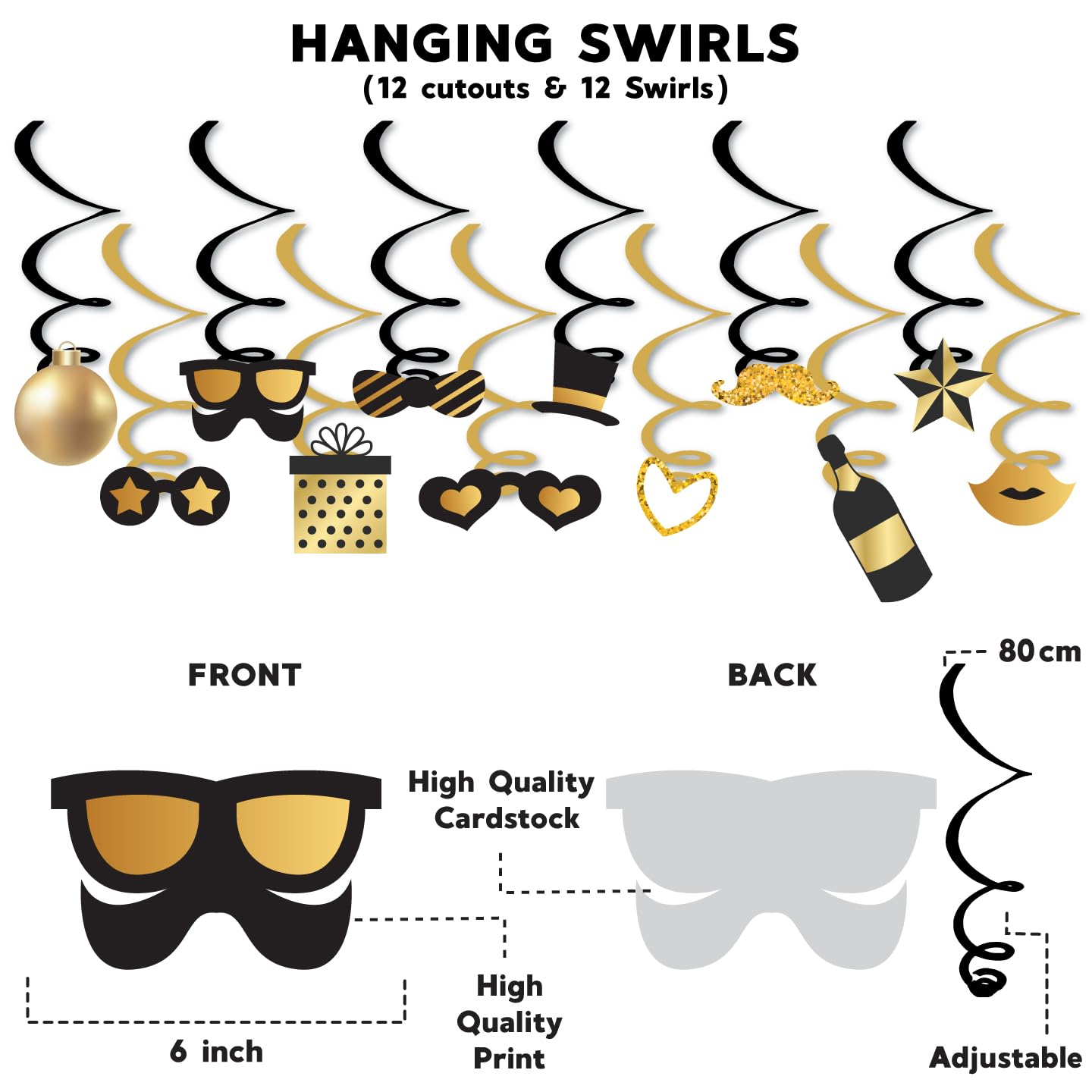 Black Gold Theme Groom To Be Swirls