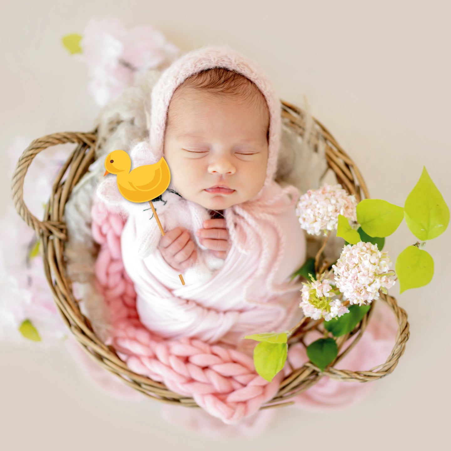 Photobooth Props For Girl's Naming Ceremony