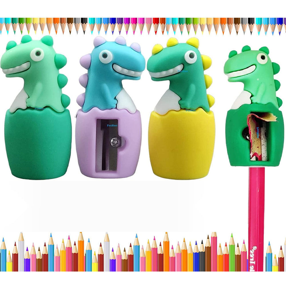 Dino Theme Sharpeners (3 colours)