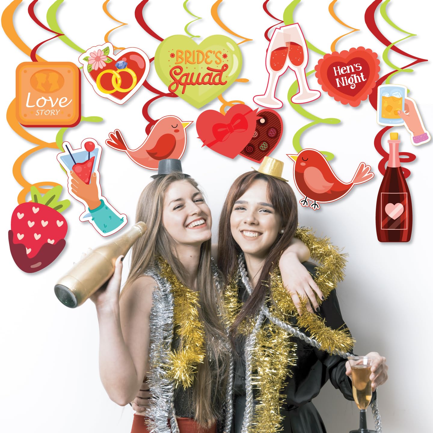 Tequila Theme Bride To Be Swirls