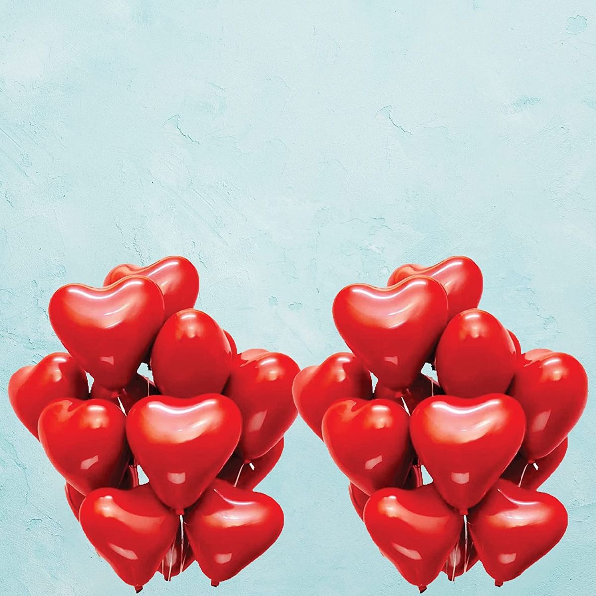 Red Heart Balloons