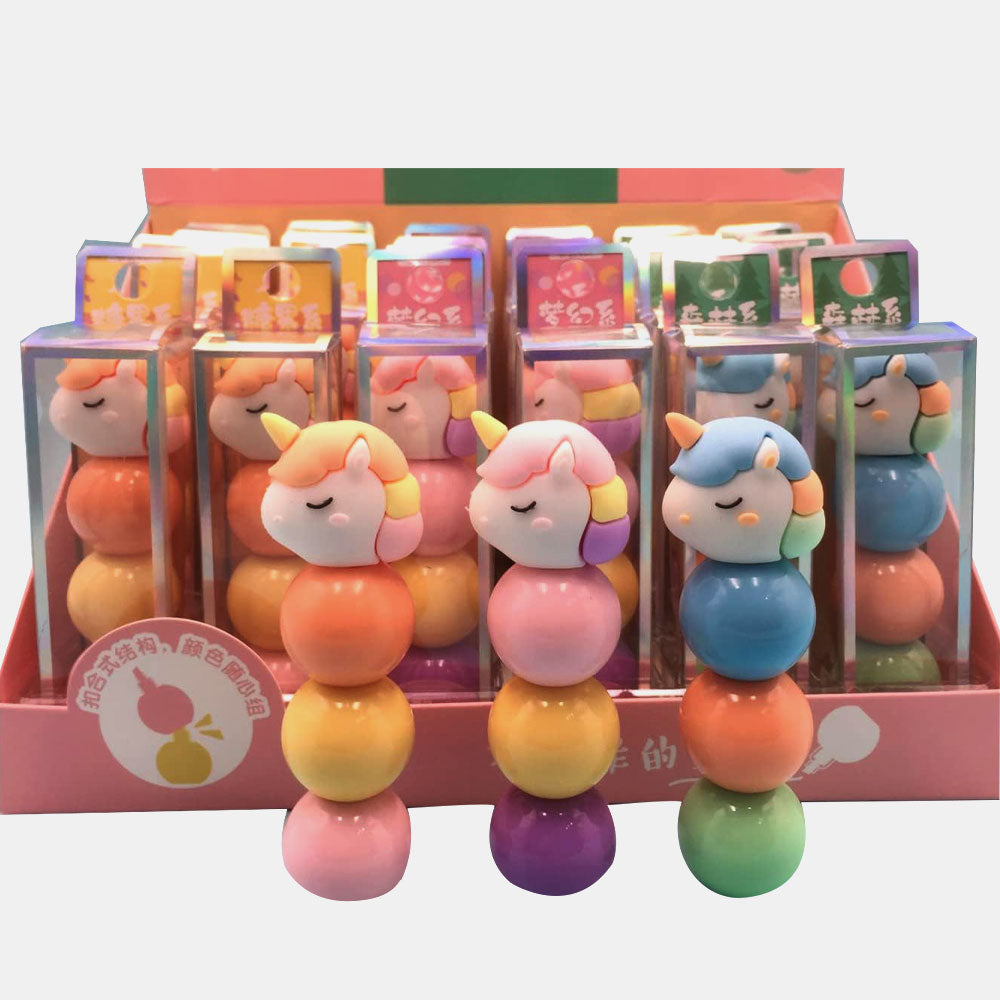 Cute Unicorn Highlighter Pen