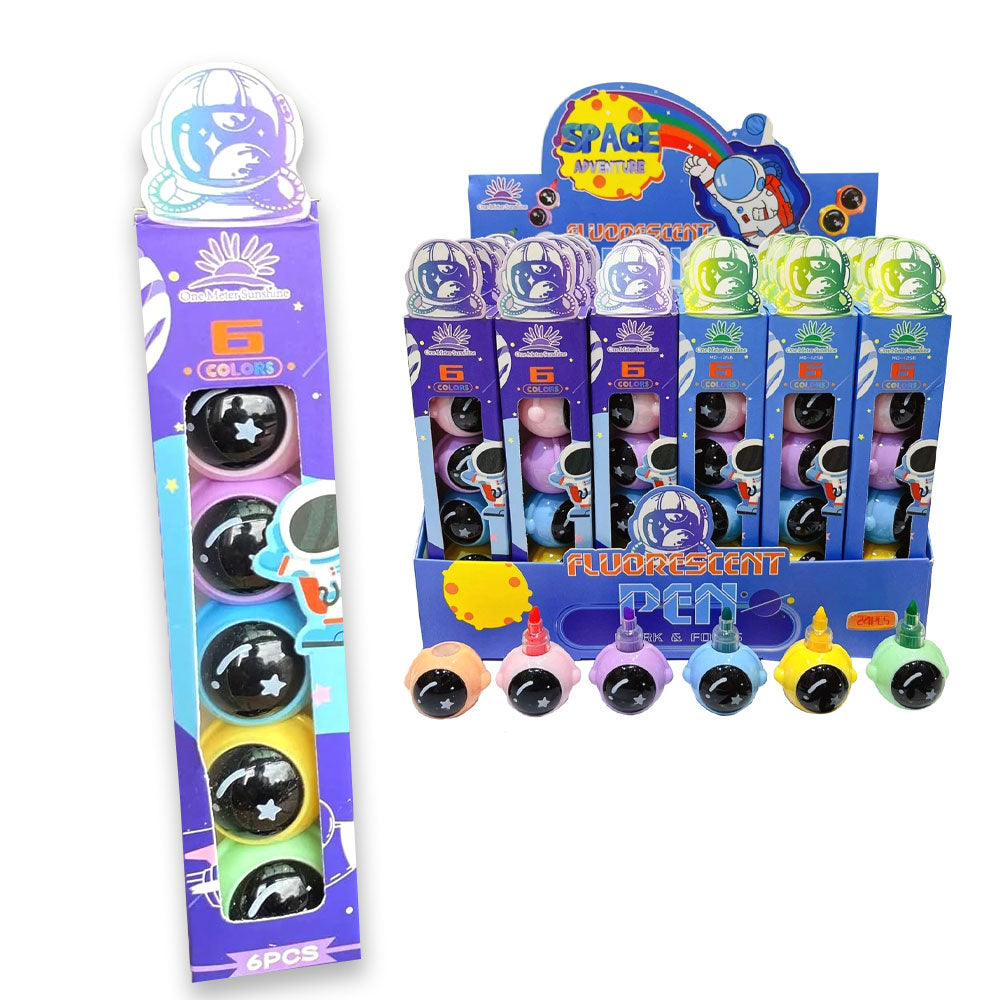 Cute Space Highlighter Pen