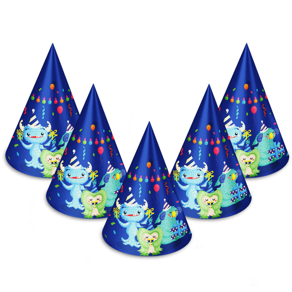 Monster Boy Theme Cone Hats