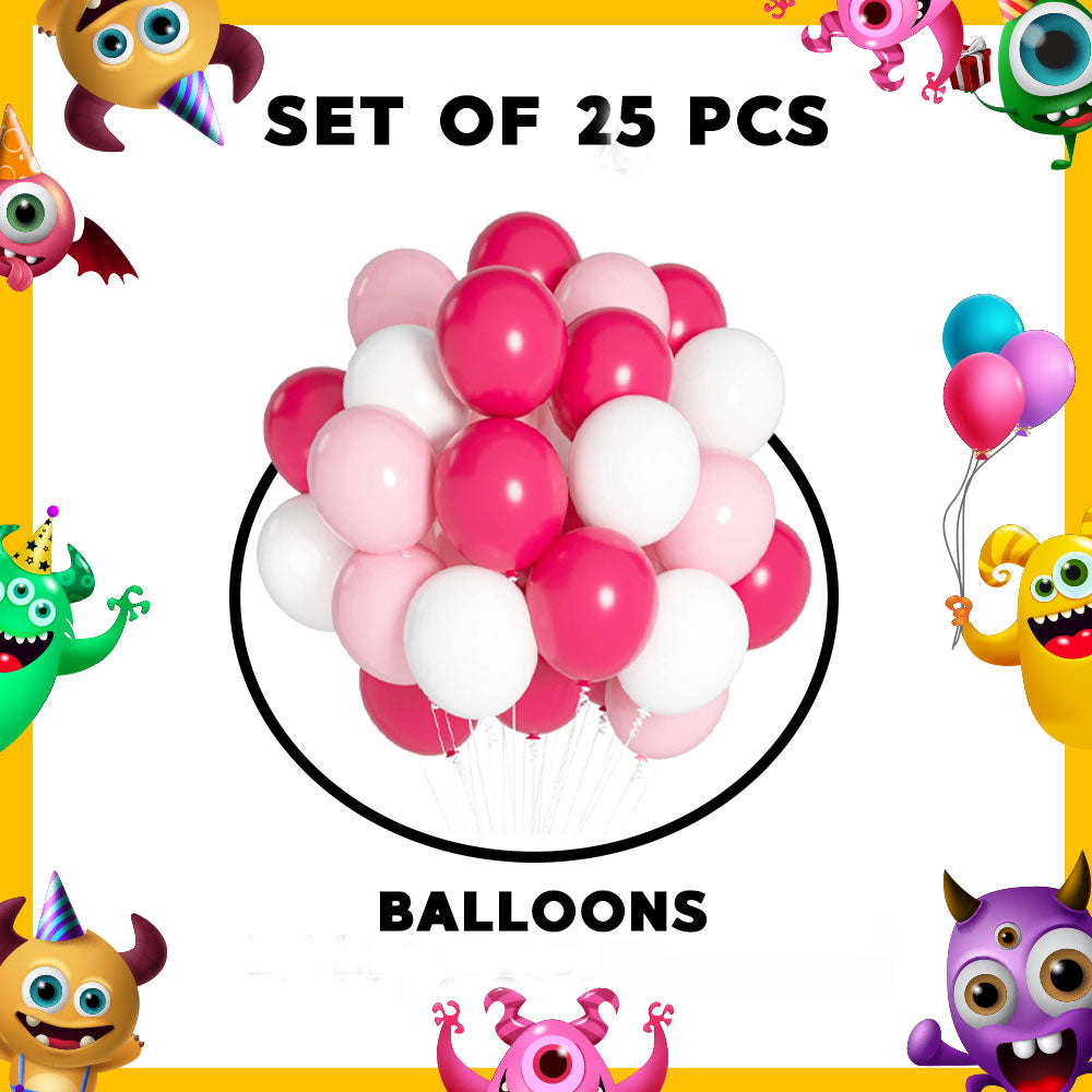 Monster Girl Theme Balloons